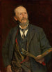 Portrait du peintre Amaldus Nielsen - Fredrik Kolstø — vista dell’opera