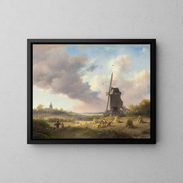 Agosto - Fredrik Marinus Kruseman — quadro incorniciato alla parete