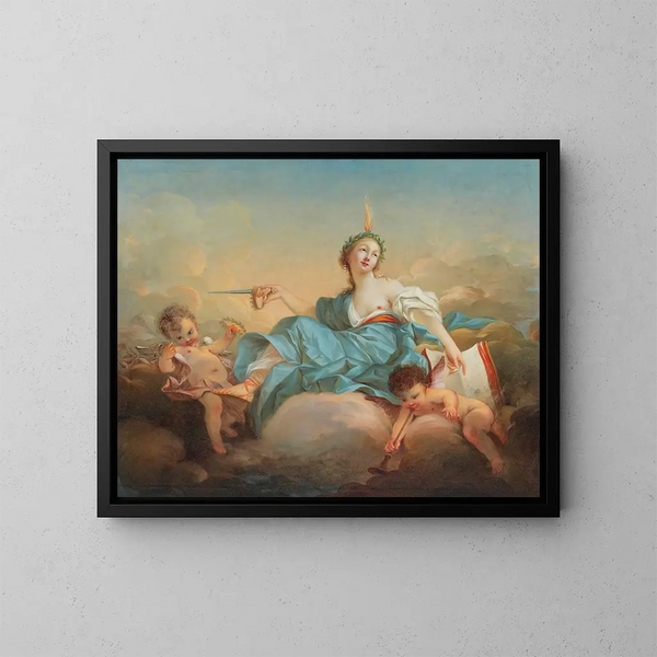 Aurore - Ecole Française — quadro incorniciato alla parete