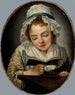 La Liseuse - École Française — vista dell’opera