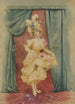 Femme aux roses - Ecole Française — vista dell’opera