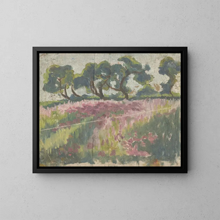 Frida Konstantin - Blooming Meadow with Trees.webp