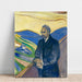 Riproduzione del dipinto Friedrich Nietzsche - Edvard Munch