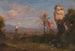 Paesaggio meridionale con rovine e palme - Friedrich August Elsasser — vista dell’opera