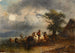 Abreuvoir pour chevaux - Friedrich August Matthias Gauermann — vista dell’opera