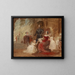 Famiglia reale di Hannover, studio - Friedrich August von Kaulbach — quadro incorniciato alla parete