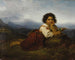 Giovane ragazza con un fiore - Friedrich Drück — vista dell’opera