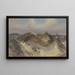 Dune vicino a De Panne - Friedrich Ernst Morgenstern — quadro incorniciato alla parete