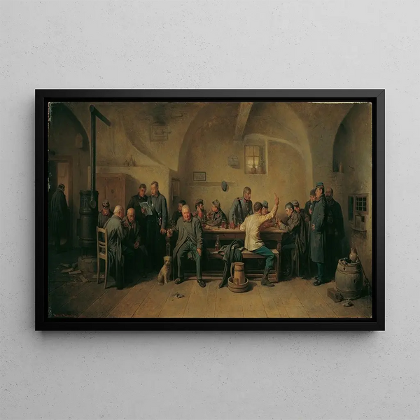 Friedrich Friedlnder - Soldaten In Der Kantine.webp