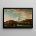 Bateau guide - Friedrich Georg Weitsch — quadro incorniciato alla parete