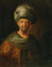 Un uomo barbuto in abito orientale - Friedrich Hartmann Barisien — vista dell’opera