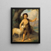 Jean-Baptiste bambino - Friedrich Hasslwander — quadro incorniciato alla parete
