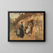 La lettre d'Amérique II - Friedrich Kallmorgen — quadro incorniciato alla parete