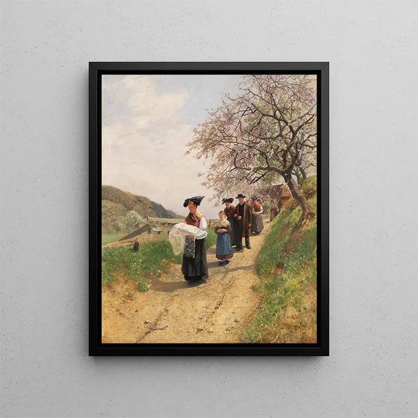 Friedrich Kallmorgen - Der Taufgang.webp