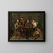 L'architetto Friedrich Eisenlohr circondato dai suoi amici - Friedrich Mosbrugger — quadro incorniciato alla parete