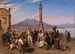 L'improvisatore sul molo di Napoli - Friedrich Mosbrugger — vista dell’opera