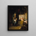 Visita del nonno - Friedrich Ortlieb — quadro incorniciato alla parete