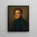 Ferdinand Raimund attore e drammaturgo - Friedrich Remde — quadro incorniciato alla parete