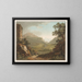 Haslital - Friedrich Rosenberg — quadro incorniciato alla parete
