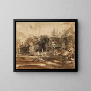 Friedrich Salath - Swiss village view.webp