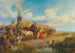 Paesani davanti alle porte della città - Friedrich Sturm — vista dell’opera