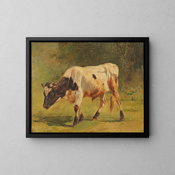 Toro - Friedrich Voltz — quadro incorniciato alla parete