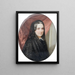 Ritratto di Célestine Gräfin Batthyány - Friedrich Wailand — quadro incorniciato alla parete