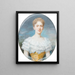Ritratto di Johanna Gräfin Gleispach - Friedrich Wailand — quadro incorniciato alla parete