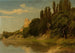 Paesaggio italiano sul bordo dell'acqua - Friedrich Wasmann — vista dell’opera