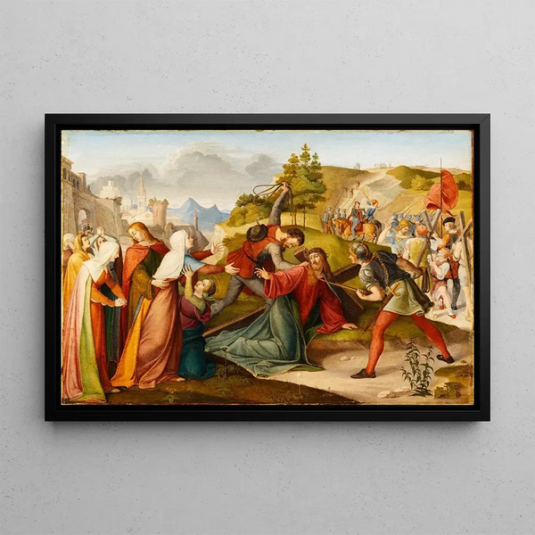 Friedrich Wilhelm Schadow - The Road To Calvary.webp