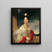 Marie Freiin Vesque de Puettlingen - Friedrich von Amerling — quadro incorniciato alla parete