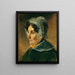 Theresia Amerling, madre dell'artista - Friedrich von Amerling — quadro incorniciato alla parete