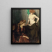 I modelli - Frigyes Strobentz — quadro incorniciato alla parete