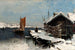Scène d'hiver - Frithjof Smith-Hald — vista dell’opera