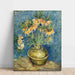 Riproduzione del dipinto Fritillaires, corona imperiale in un vaso di rame - Vincent Van Gogh