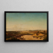 Vista di Baunebjerg vicino al fiordo di Horsens - Frits Grove — quadro incorniciato alla parete
