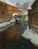 D'Akerselven - Frits Thaulow — vista dell’opera