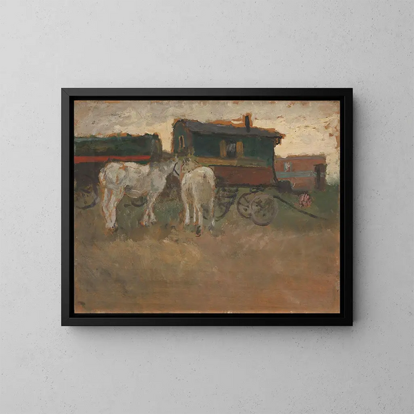 De Bretagne - Frits Thaulow — quadro incorniciato alla parete