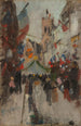 luglio a Dieppe - Frits Thaulow — vista dell’opera
