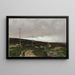 sulla costa, motivo di Jaeren, Norvegia - Frits Thaulow — quadro incorniciato alla parete