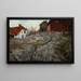 Motivo roccioso di Kragerø - Frits Thaulow — quadro incorniciato alla parete