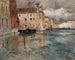 Venezia - Frits Thaulow — vista dell’opera