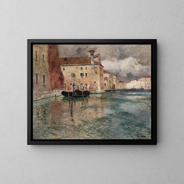 Venezia - Frits Thaulow — quadro incorniciato alla parete