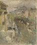 Vista di Parigi vicino alla chiesa della Madeleine - Frits Thaulow — vista dell’opera