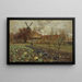 Vista di Amerikavej a Copenaghen - Frits Thaulow — quadro incorniciato alla parete