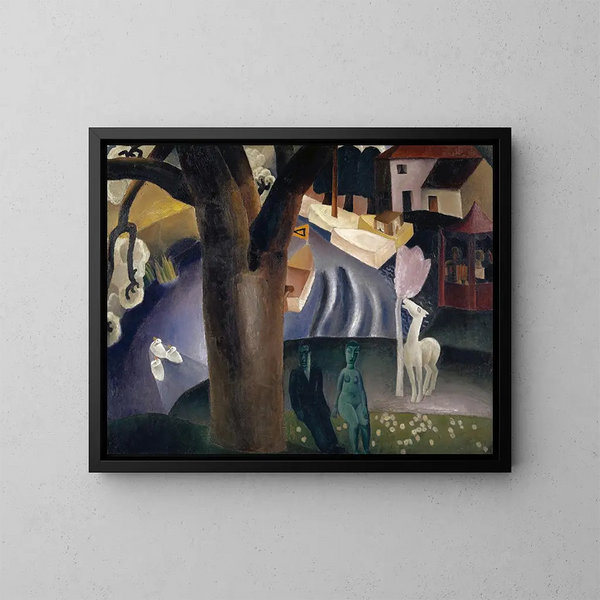 Le Lys - Frits van den Berghe — quadro incorniciato alla parete