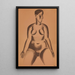 Nu - Frits van den Berghe — quadro incorniciato alla parete