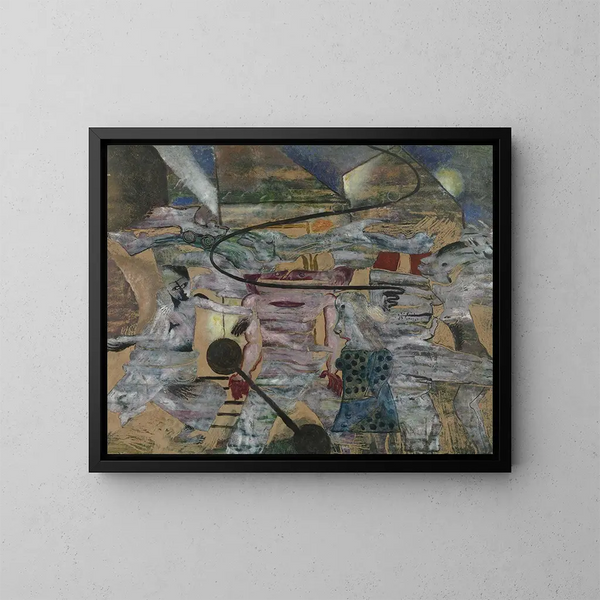 Il Mostro - Frits van den Berghe — quadro incorniciato alla parete