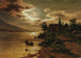Paesaggio lacustre al chiaro di luna - Fritz Chwala — vista dell’opera