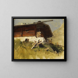 Berghof - Fritz Freund — quadro incorniciato alla parete